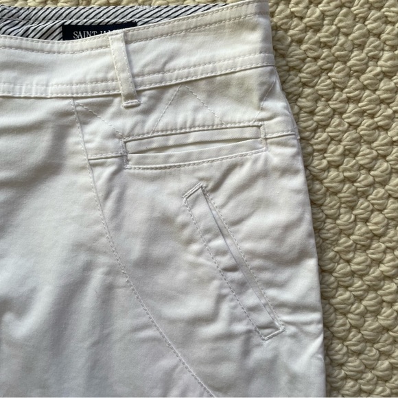 Saint James white cotton skirt - Picture 4 of 16